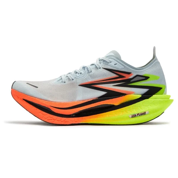 361° Cushioning Anti Slip And Wear Resistant Support Low Top Running Shoes Unisex Blue Orange
