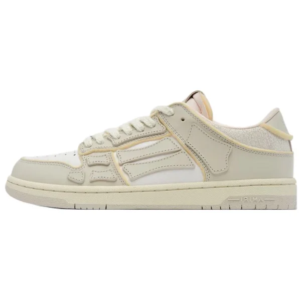 AMIRI 2024 Early Autumn Collection Low-Top Skateboard Shoes Women's Beige