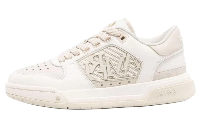 AMIRI Women's Classic Low 'Logo - White Alabaster'