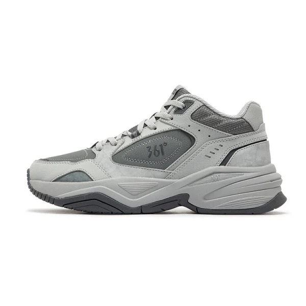 361° Sailing Series Anti-Slip And Wear-Resistant Warm Mid-Top Casual Shoes Women's Graphite Gray