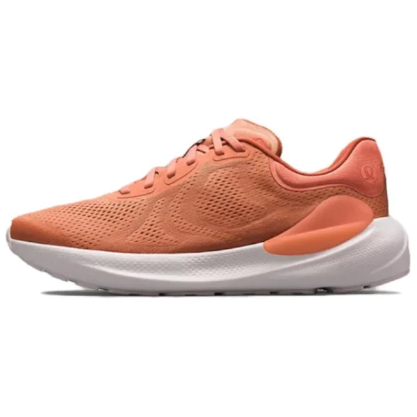 Lululemon Beyondfeel Cushioned Anti-Slip Wear-Resistant Breathable Lightweight Low-Top Running Shoes Men's Orange Red