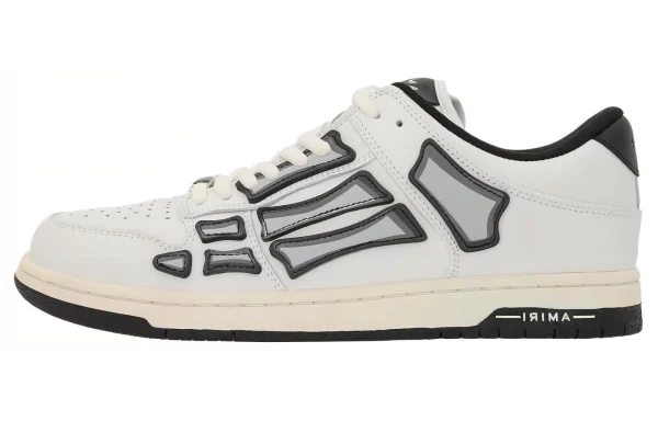 AMIRI Skel Low Top White Black