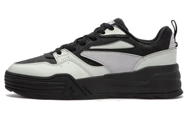 361° Slip-Resistant Coverage Low-Top Skateboard Shoes Women's Black