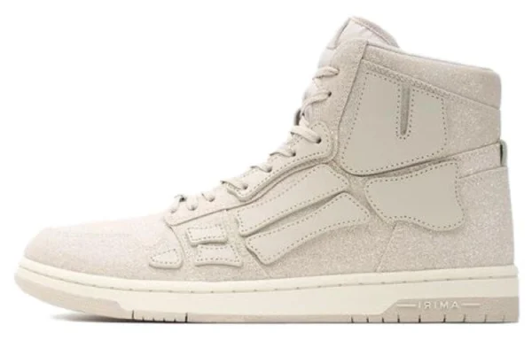 AMIRI High-Top Skateboard Shoes Women's Beige