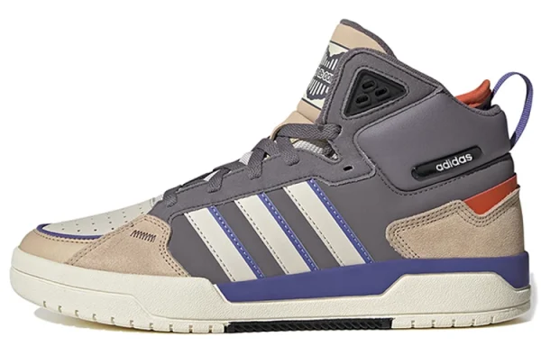 100DB Adidas Neo Mid 'Trace Grey Magic Beige'