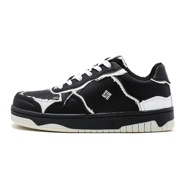 12345 Anti-Slip Wear-Resistant Low-Top Skateboard Shoes Men's