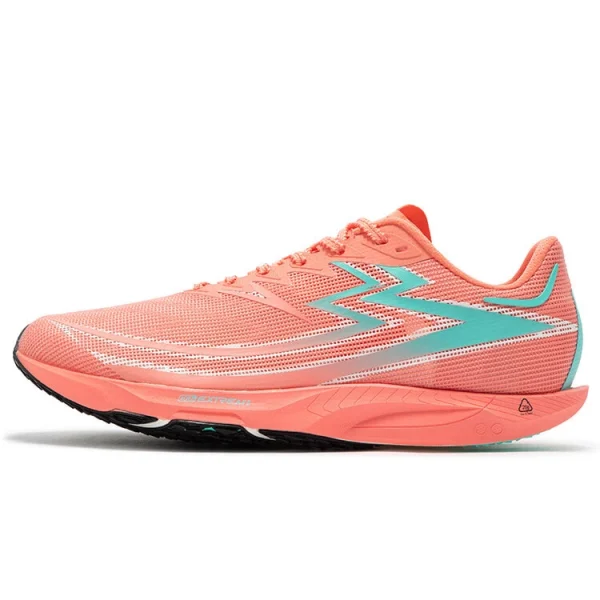 361° Cushioning Anti-Slip Wear-Resistant Breathability Low-Top Running Shoes Unisex Pink Blue
