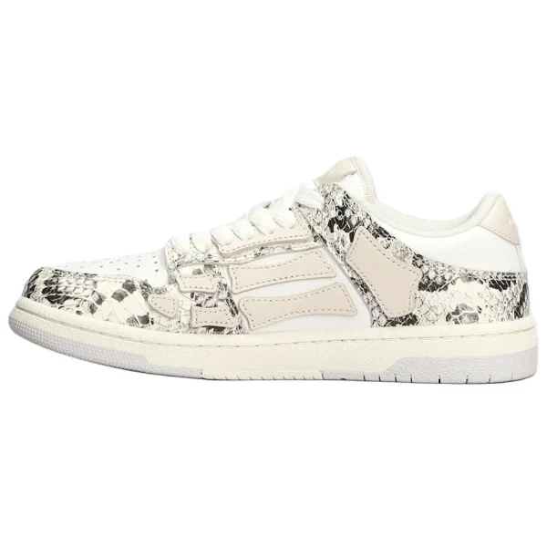 AMIRI Skel Top Low-Top Skateboard Shoes Women's Beige