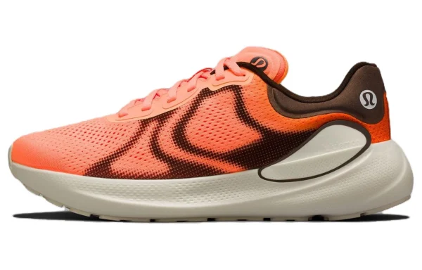 Lululemon Beyondfeel Cushioning Breathable Lightweight Low-Top Training Running Shoes Men's Orange