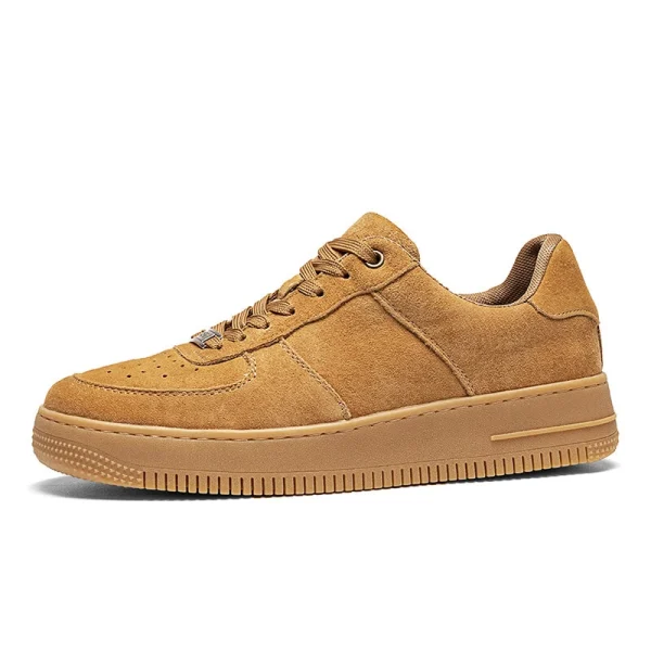 12345 Low-Top Skateboard Shoes Men's Yellow